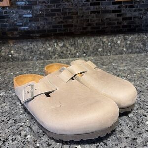 Birkenstock NWT Womens 11 Boston Oiled Leather Clogs